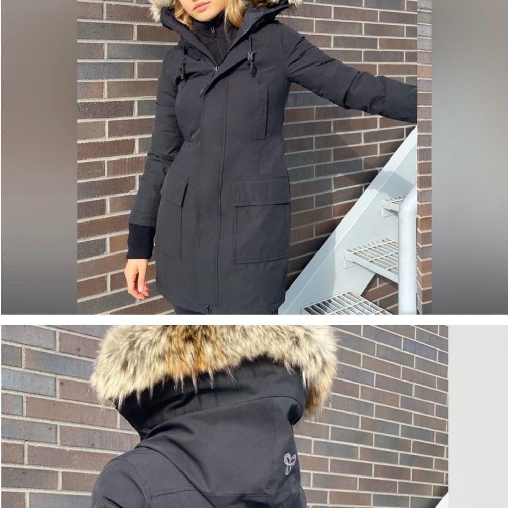 Aritzia- Black Bancroft Parka